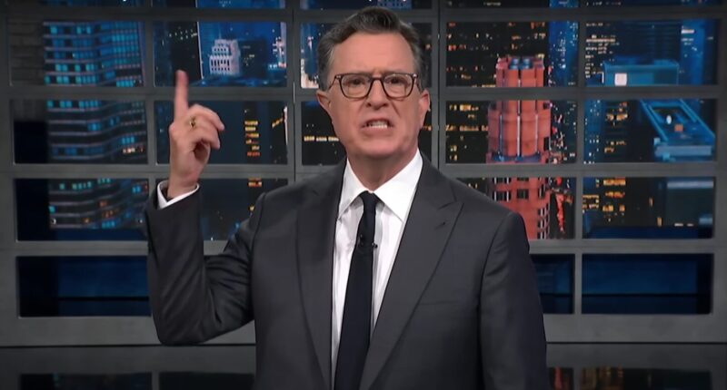 Seething Colbert Tells Trump ‘Go **** Yourself’ for Mocking His Firing.