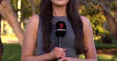 Two reporters from regional channels have been relocated, fuelling speculation that Seven are readying to launch a fresh news program. Pictured: Sheri Smith, who has been working in Toowoomba is now in Melbourne
