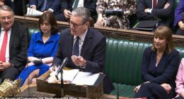 Keir Starmer pointed the finger at Tories over the panicky response to a huge military data leak, saying at PMQs there were 'serious questions to answer'