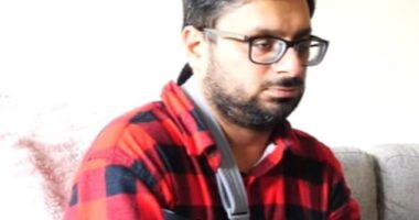 Saurabh Anand was allegedly attacked by a horde of teenagers - one of whom was allegedly armed with a machete