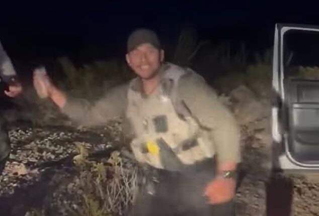 Grant County Sheriff's Deputy Alejandro Gomez, 27, was caught in cellphone video from August of last year horrifically injuring the animal