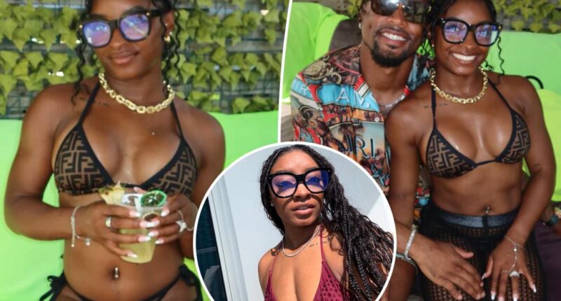Simone Biles fuels boob job speculation with bikini photos