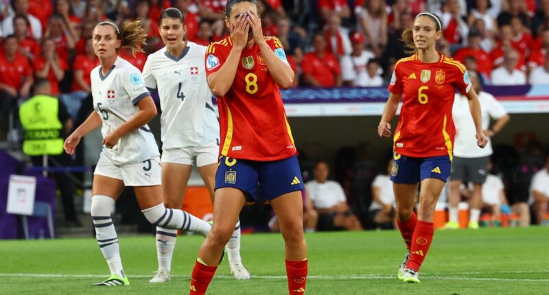 Spain v Switzerland live: Latest score as Mariona Caldentey misses penalty against hosts in quarter-final