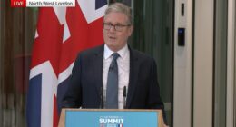After days of talks the Prime Minister confirmed a new trial scheme would come into effect within weeks, at a press conference alongside his 'friend' Emmanuel Macron.