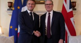 Starmer hopes of ‘one in, one out’ migrant deal hanging in the balance as talks with Macron continue