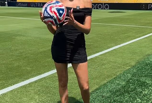 Eleonora Incardona has shrugged off criticism from a colleague over her choice of clothing