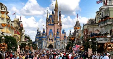 A new report has revealed all the injuries that occurred at Disney World in the last year, and there's one recurring way that numerous people have gotten hurt (stock image)