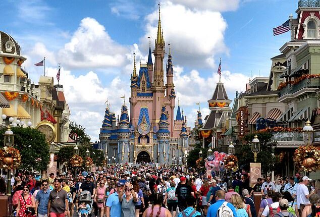 A new report has revealed all the injuries that occurred at Disney World in the last year, and there's one recurring way that numerous people have gotten hurt (stock image)