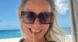 Tamzin Outhwaite says she's 'never been happier' after spending the longest stretch of her life without a man
