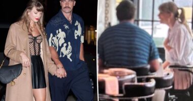 Taylor Swift and Travis Kelce spotted on low-key lunch in Ohio