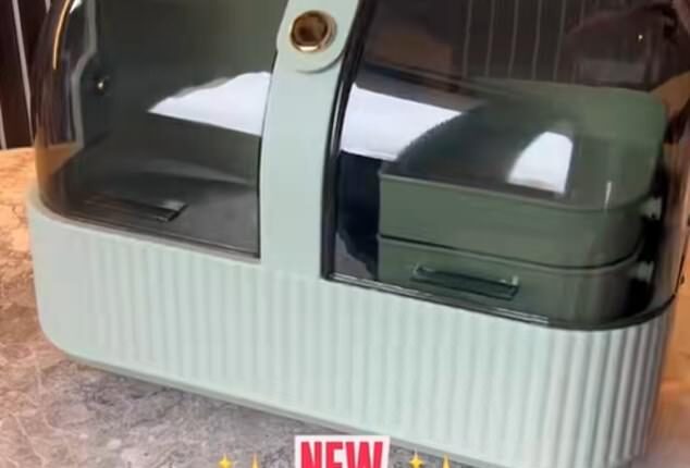 The $19 Kmart Cosmetic Caddy has had beauty lovers racing to into stores to turn their cluttered countertops into aesthetic dreams