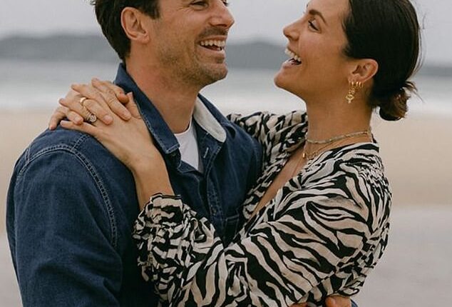 Laura Byrne (right) has shared a heartwarming tribute to her husband Matty 'J' Johnson (left) as he celebrates his 38th birthday