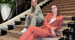 Arsenal and England star Beth Mead (left) will face her partner, Man City and Netherlands striker Vivianne Miedema (right) in the group stages