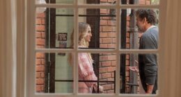 In a recent episode of And Just Like That, Carrie Bradshaw (left) found herself in hot water with her downstairs neighbor (right) for wearing shoes in her apartment