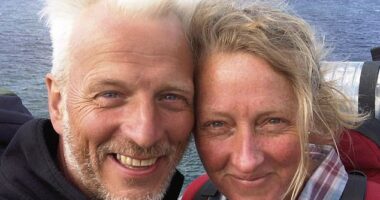 Following an investigation into their backgrounds, The Observer said that The Salt Path's protagonists, Raynor Winn (right) and her husband, Moth Winn (left), could have misled fans