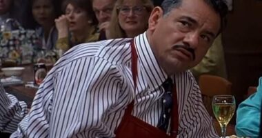 Joe Minjares, 79, who played a bartender in the 1998 hit film The Truman Show (pictured), died after a decades-long battle with lung issues