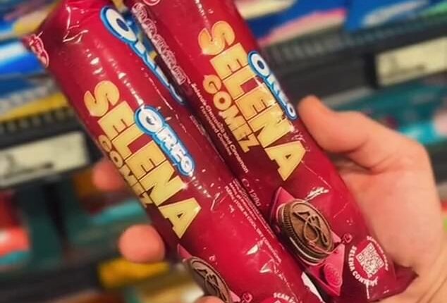 Selena Gomez's limited-edition Oreo cookies have landed at Coles and Woolworths