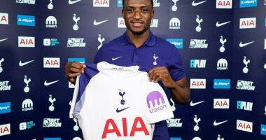 Tottenham Hotspur completed the signing of Mohammed Kudus from West Ham for £55million