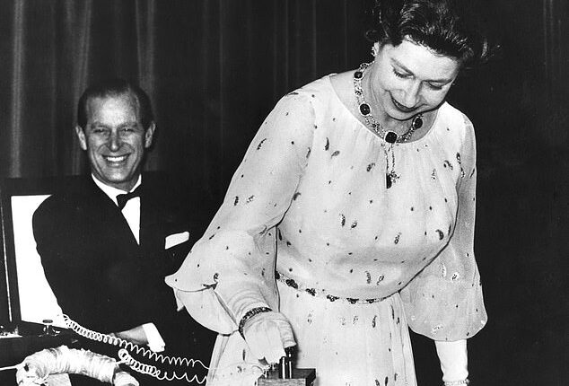 Prince Philip with Queen Elizabeth II in 1973. Prince Philip had a nickname that only a number of people within the household were allowed to use