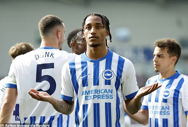 Joao Pedro is closing in on a move from Brighton to Chelsea for a fee that could rise to £60m