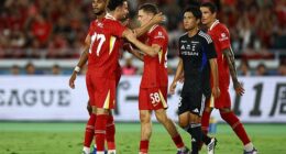 Florian Wirtz scored his first Liverpool goal in their friendly win over Yokohama Marinos