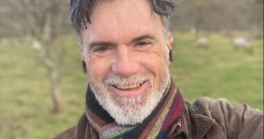Bill Cole, 58, (pictured) let the couple stay at his stunning Cornwall farm, Haye at St Veep, after being deeply moved by their story of homelessness