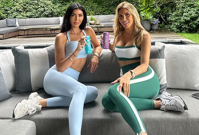 Stephanie Suskind, 38, (left, pictured with Andrea Saty) told Daily Mail a summer in the Hamptons is a 'fit summer'. She said: 'You're going to the Hamptons, what else are you going to do? There's no nightlife. You're going to have a fit summer'