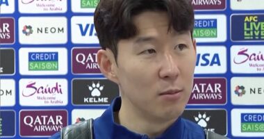Current Spurs captain Son Heung-min's future at the club remains extremely uncertain
