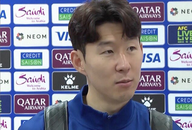 Current Spurs captain Son Heung-min's future at the club remains extremely uncertain