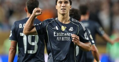 Real Madrid talent Gonzalo Garcia is reportedly being targeted by three Premier League sides