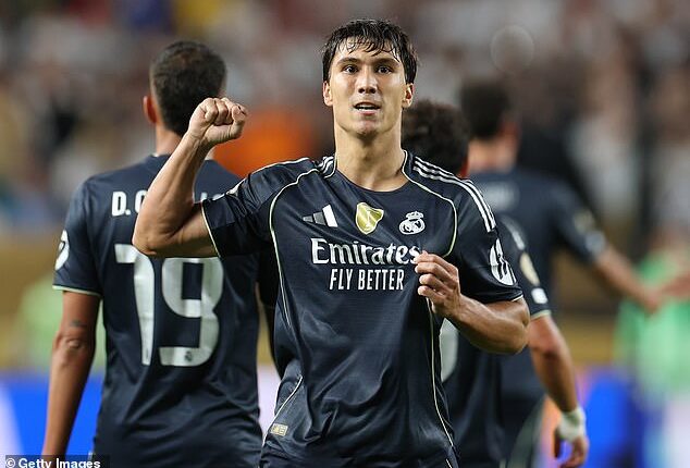 Real Madrid talent Gonzalo Garcia is reportedly being targeted by three Premier League sides