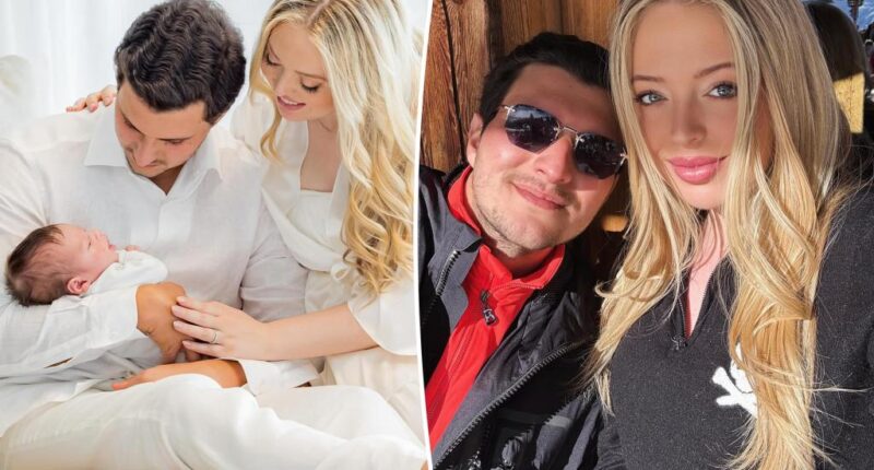 Tiffany Trump shares first photos of baby boy Alexander