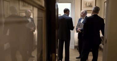 John Brennan with Barack Obama