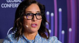 Linda Yaccarino (pictured), the chief executive of X, has quit the company