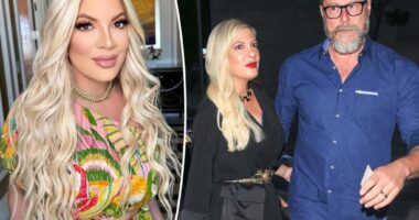 Tori Spelling once gifted Dean McDermott her old breast implants