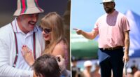 Travis Kelce gives adorable reaction to fan who calls Taylor Swift the 'best girlfriend in the world'