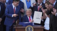 Trump Signed the BBB at the The White House on the 4th of July