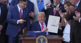 Trump Signed the BBB at the The White House on the 4th of July