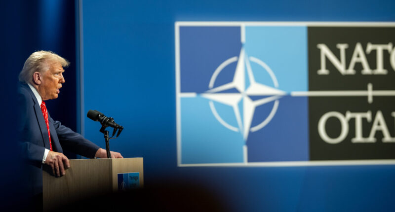 Trump: U.S. Is Funneling Arms to Ukraine Via Sales to NATO Allies.