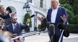 President Donald Trump fired off a letter to Canada Thursday announcing a new 35 percent tariff. He said he spoke to Canadian PM Mark Carney that night