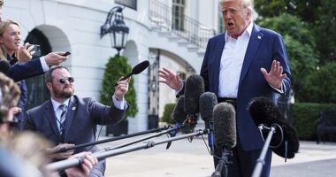 President Donald Trump fired off a letter to Canada Thursday announcing a new 35 percent tariff. He said he spoke to Canadian PM Mark Carney that night