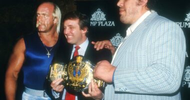 Trump mourns ‘The Hulkster’ as MAGA tributes pour in for shirt-ripping RNC star Hulk Hogan
