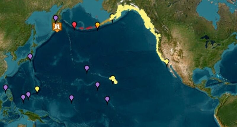 Tsunami panic grips the Pacific: Japan is hit by five foot tidal wave after biggest earthquake in 14 years caused millions to evacuate - Live updates