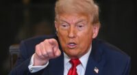 Donald Trump (pictured) is expected to pledge more weapons to support Ukraine after Russia targeted areas close to Nato territory over the weekend