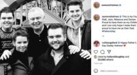 Eamonn, 65, has had a terrible fall-out with Niall (far left), the youngest of his three children with first wife Gabrielle. And more devastatingly, Niall has sided with his stepmother Ruth Langsford over his own father, following the couple’s split