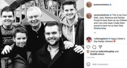 Eamonn, 65, has had a terrible fall-out with Niall (far left), the youngest of his three children with first wife Gabrielle. And more devastatingly, Niall has sided with his stepmother Ruth Langsford over his own father, following the couple’s split