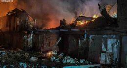 Ukraine-Russia war latest: Russia launches largest drone and missile attack on Kyiv