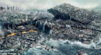 A picture from the movie San Andreas gives an idea of the carnage that could be caused by the Ring of Fire igniting
