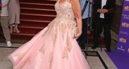 Vanessa Feltz put on a dazzling display as she was awarded the prestigious Talk Show gong at the National Reality TV Awards on Wednesday