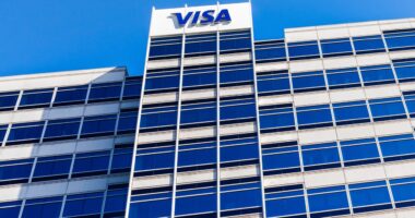 Visa says spending is growing at a healthy rate, but its stock dips after earnings